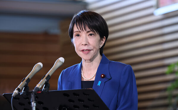 d8568703 ▲▼日本首相高市早苗。(圖/達志影像/美聯社)