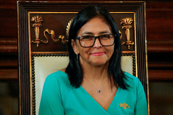 d8568945 ▲▼ 委內瑞拉代理總統羅德里格斯(Delcy Rodriguez)。(圖/路透)
