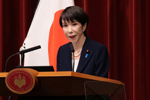 ▲▼日本首相高市早苗。（圖／路透）