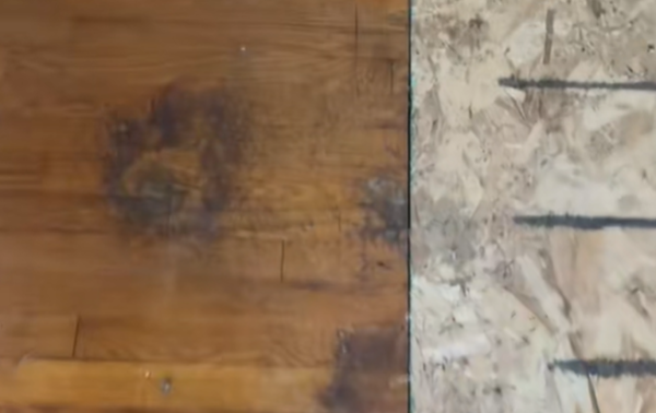 女裝修老屋地板發現「不詳黑手印」　房仲揭前屋主孤獨死真相。（圖／翻攝自TikTok／snyderrealestategroup_ia）