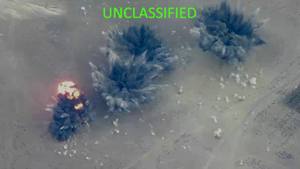 ▲▼ 美軍在2月3日至12日期間對敘利亞境內「伊斯蘭國」（ISIS）30多個目標發動10次打擊行動。（圖／翻攝自美國中央司令部）