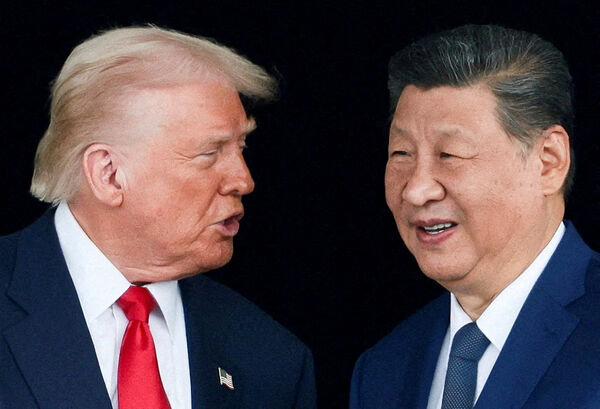 ▲▼美國總統川普、中國國家主席習近平。（圖／路透）