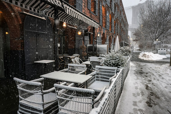 ▲▼ 美國紐約降雪。（圖／路透）