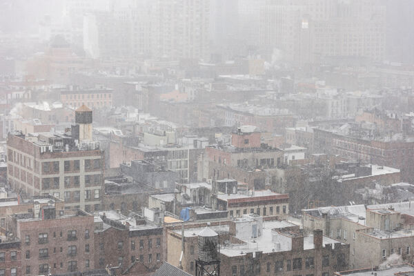 ▲▼ 美國紐約降雪。（圖／路透）