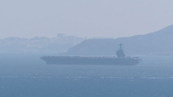 d8631636-1 ▲▼ 美國航空母艦「福特號」(USS Gerald R. Ford)。(圖/路透)