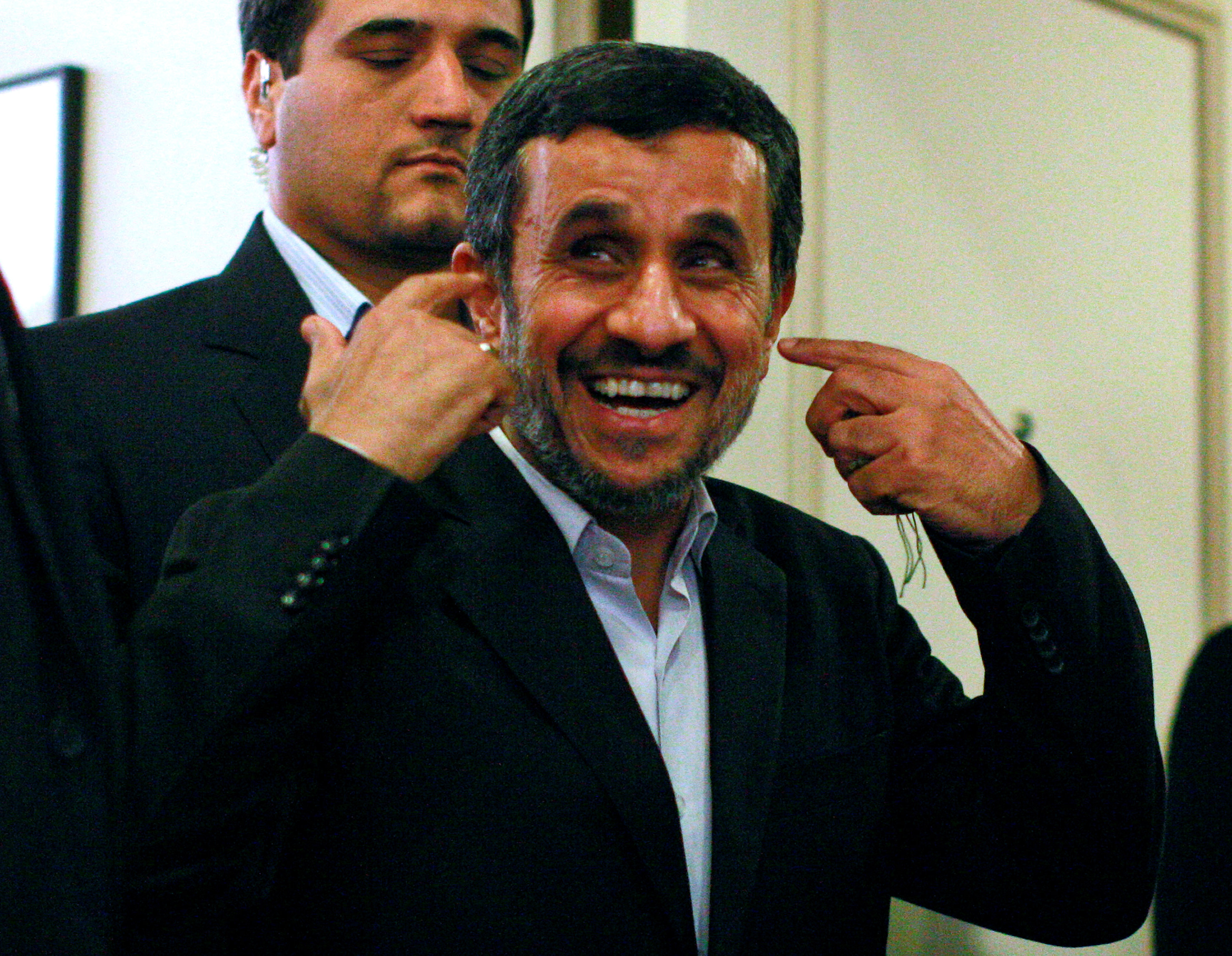 伊朗前總統阿赫瑪迪內賈德（Ahmadinejad）。（圖／路透社）