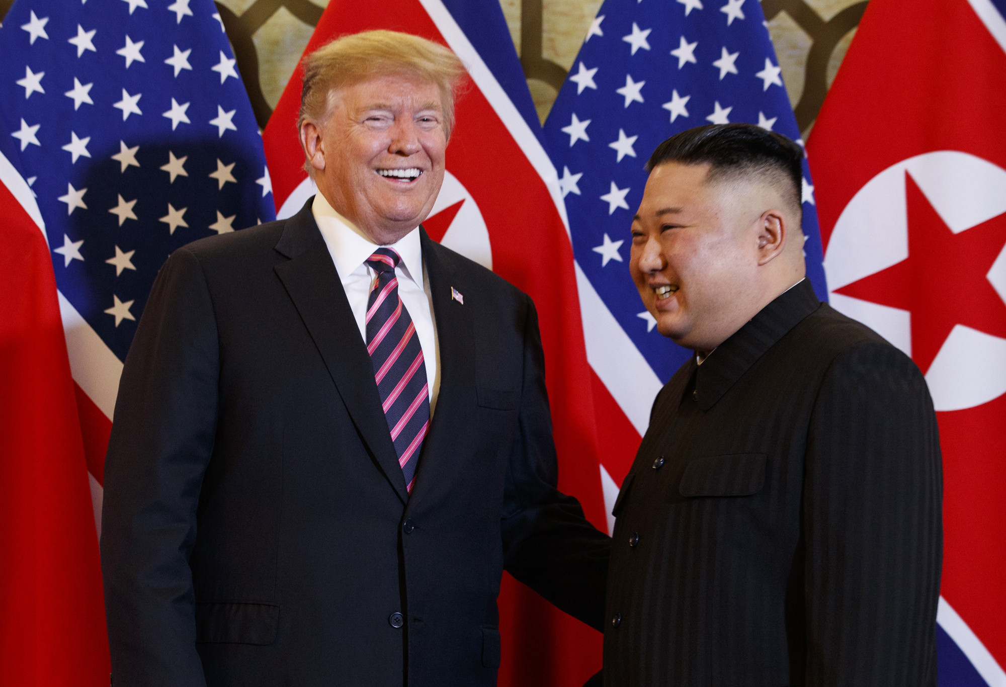 5246240 ▲▼南韓民眾普遍對川普接近金正恩感到反感。(圖/達志影像/美聯社)