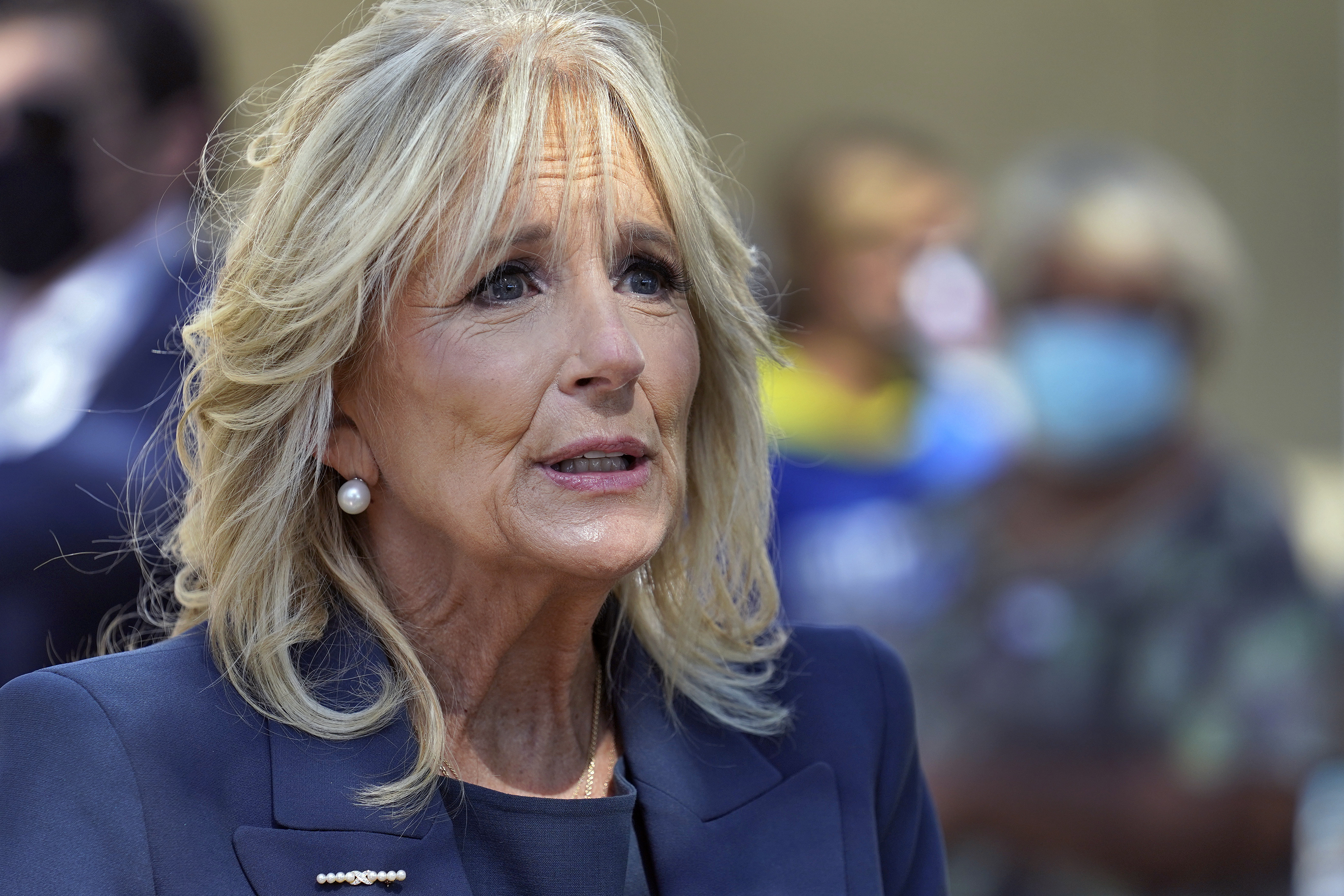 ▲▼ 美國前副總統拜登夫人吉兒（Jill Biden）。（圖／達志影像／美聯社）