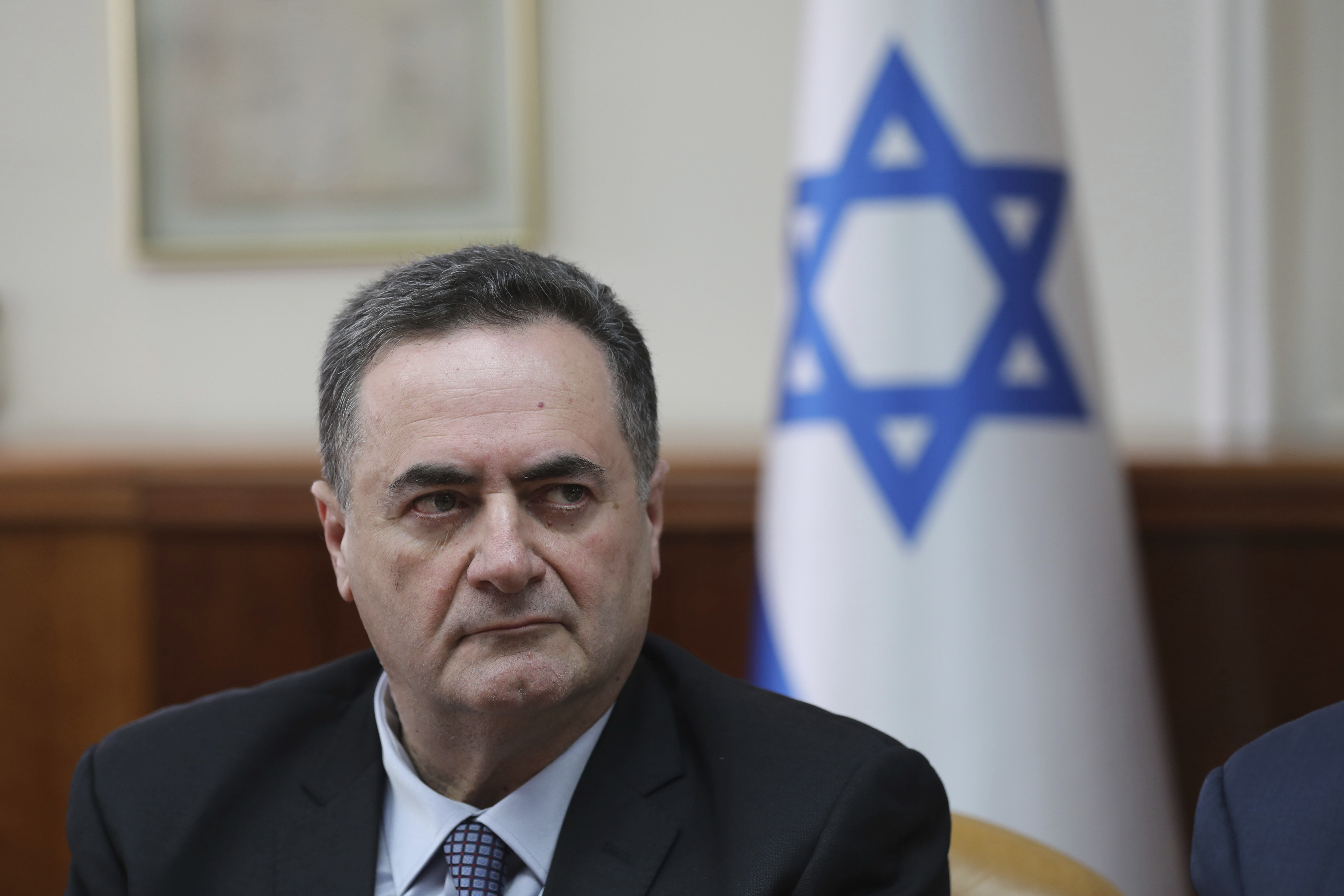 8259432-1 ▲▼以色列國防部長卡茲(Israel Katz)。(圖/達志影像/美聯社)
