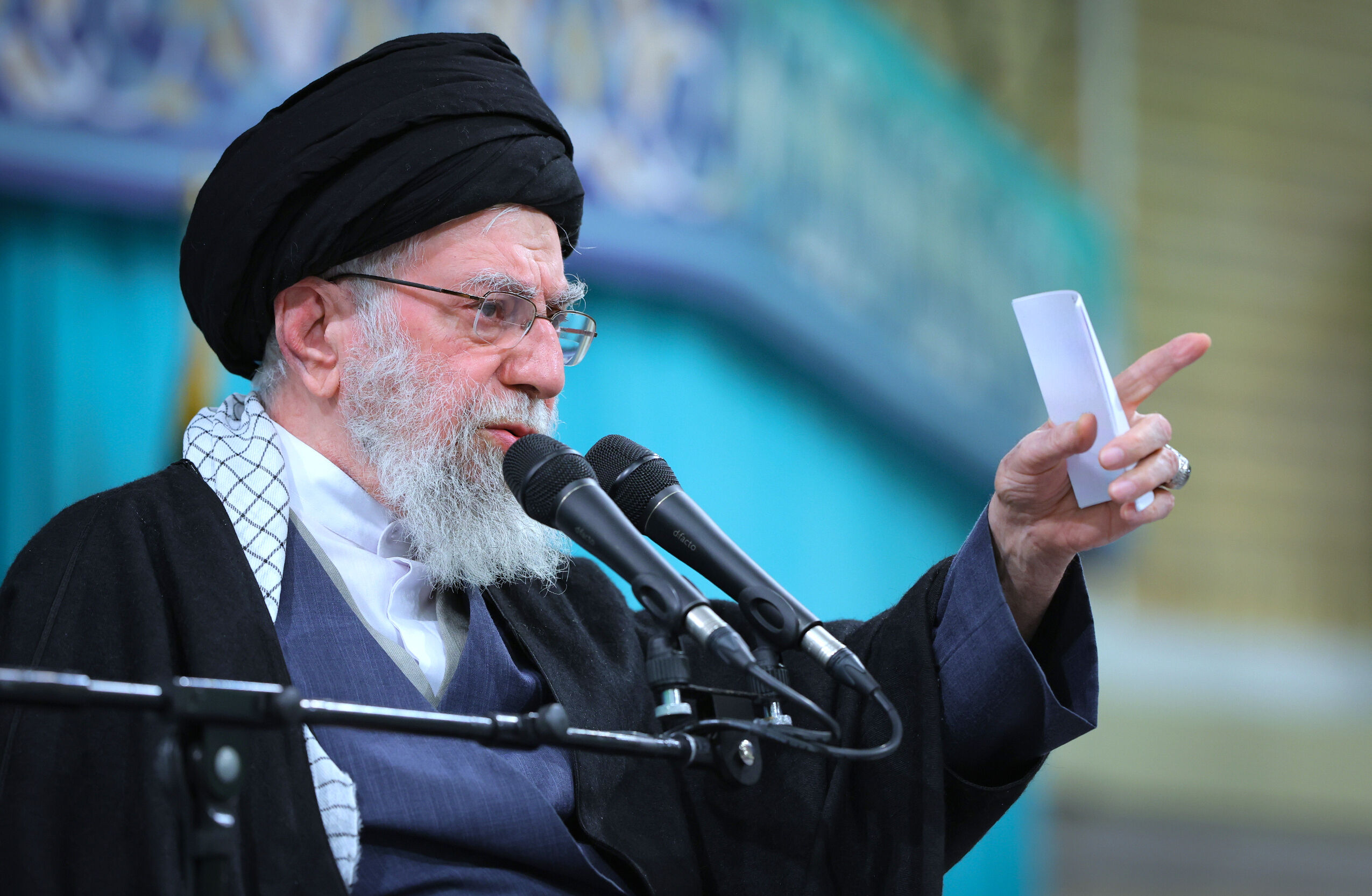 8596680-2 ▲▼ 伊朗最高領袖哈米尼(Ayatollah Ali Khamenei)。(圖/達志影像/美聯社)
