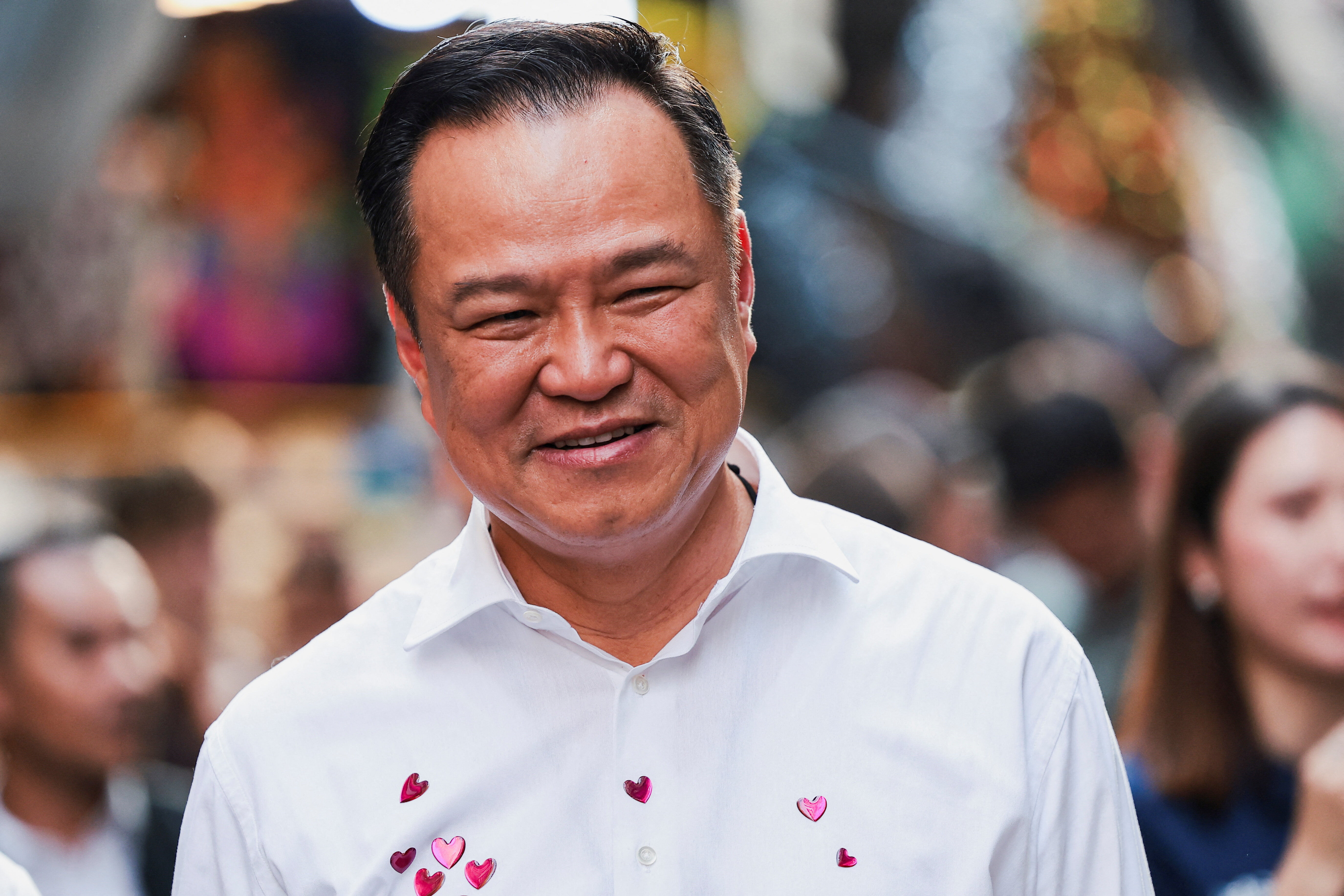 8614337-2 ▲泰國現任總理阿努廷宣布勝選連任。(圖/路透)