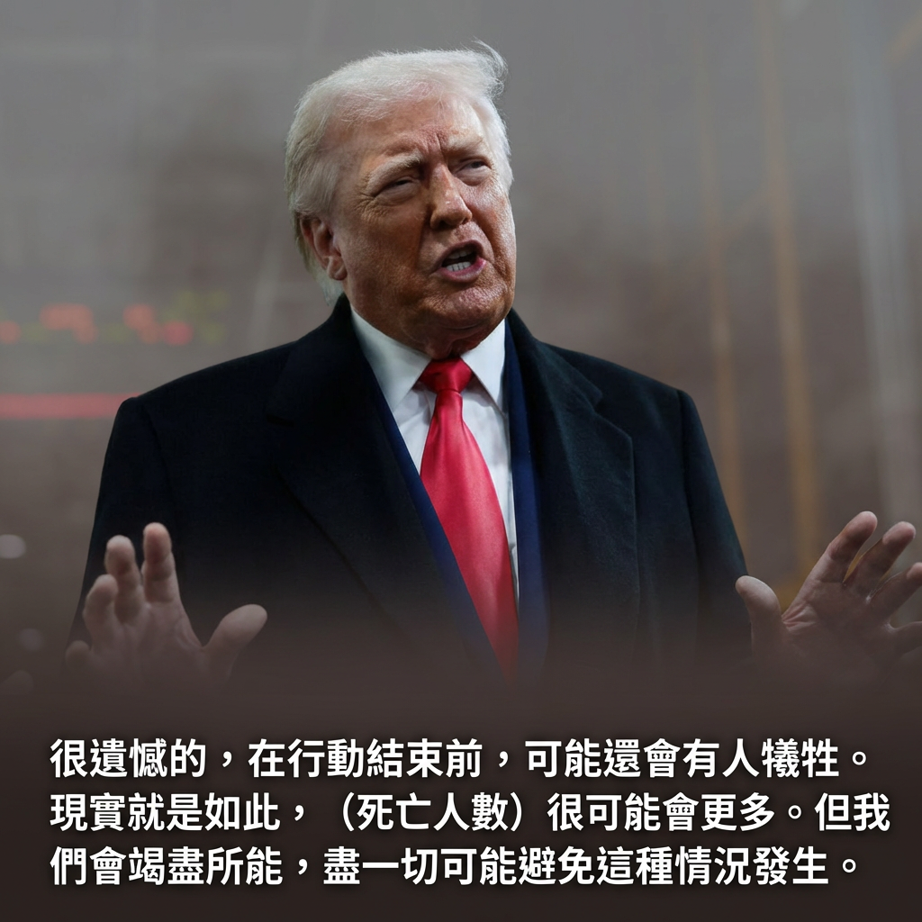 ▲美國總統川普。（AI協作圖／記者張靖榕製作，經編輯審核）