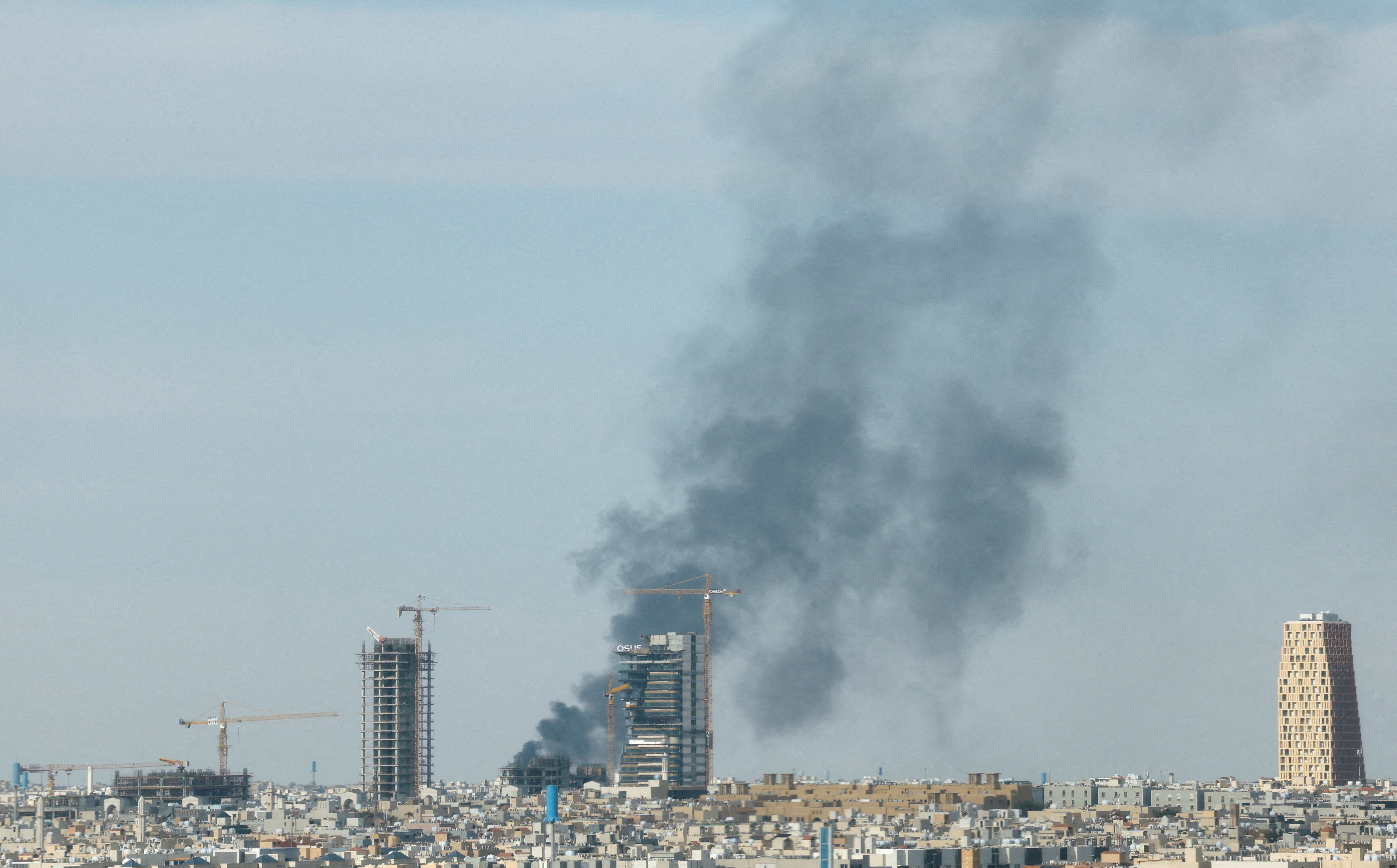 ▲▼ 沙烏地阿拉伯首都利雅德（Riyadh）遇襲 。（圖／路透）