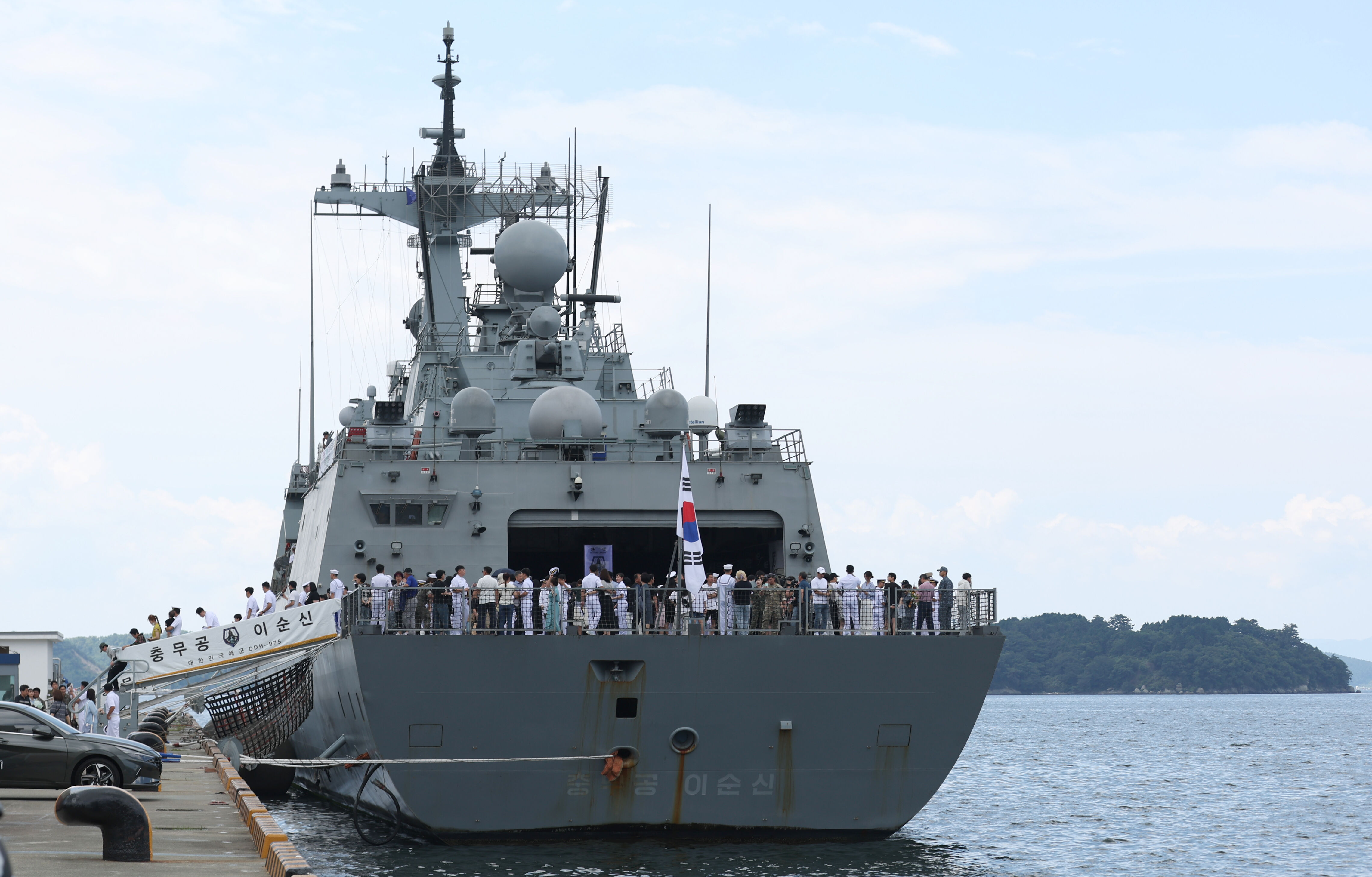 ▲▼2023年6月，南韓清海部隊第38分遣隊300名官兵結束在索馬利亞和霍爾木茲海峽附近海域為期半年的反海盜行動，返回南韓昌原海軍基地。（圖／達志影像）