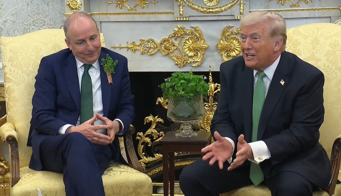 ▲▼川普在白宮回答記者提問。（圖／翻攝自Facebook／The White House）