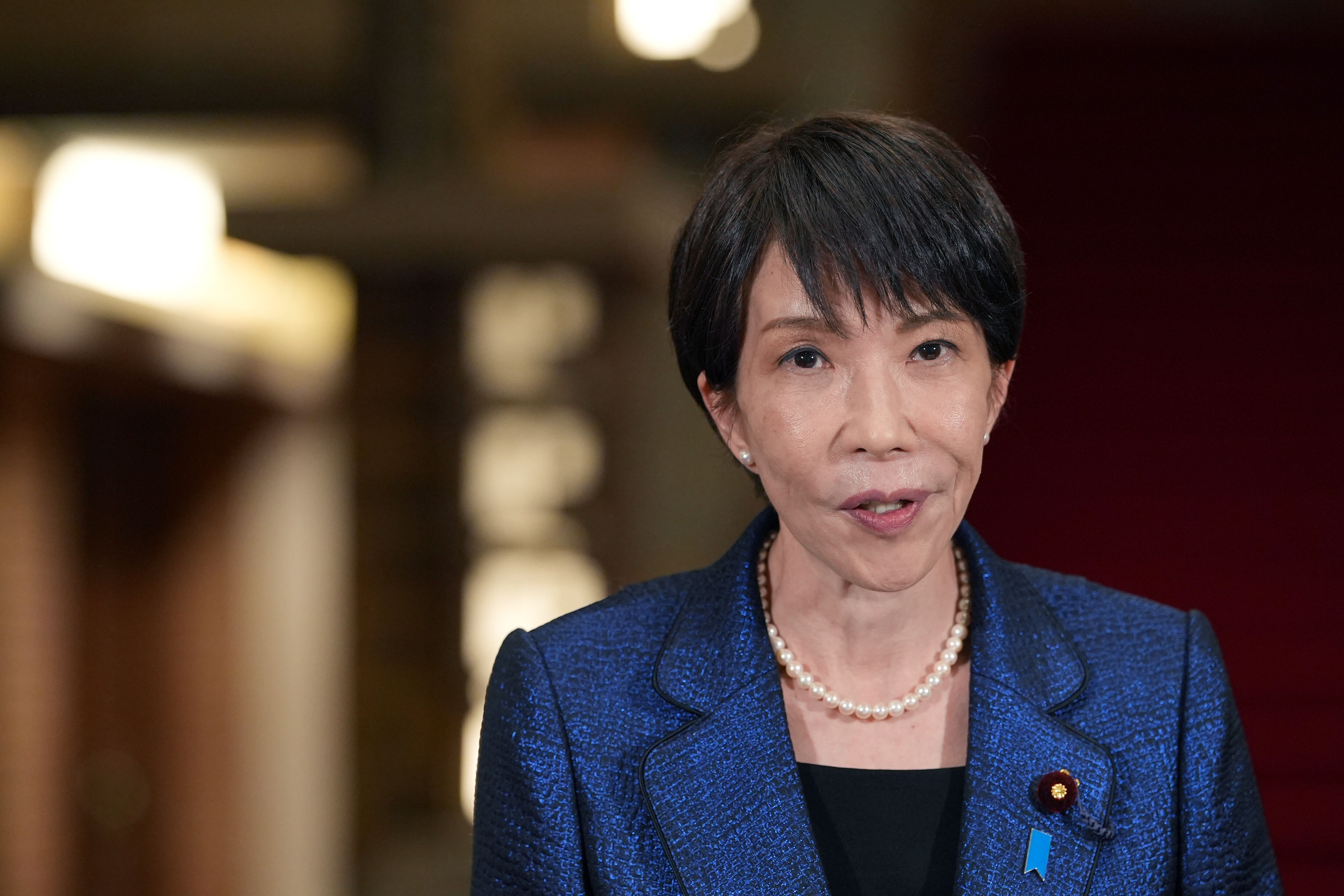 ▲▼日本首相高市早苗準備啟程訪美。（圖／達志影像／美聯社）