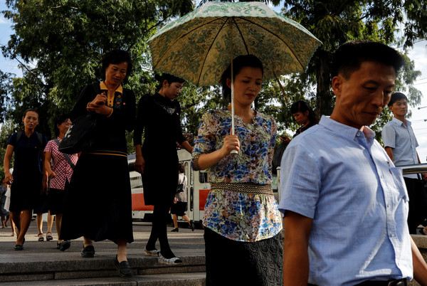 d3554647 ▲▼北韓街景,平壤街景,平壤,北韓人民,北韓地鐵,平壤地鐵。(圖/路透社)