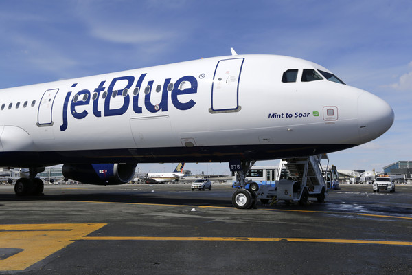d3977459 ▲▼ 美國捷藍航空(JetBlue)。(圖/達志影像/美聯社)