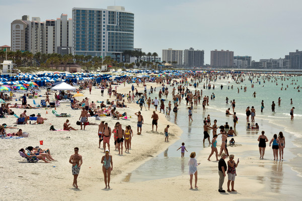 d4794579-1 ▲▼ 美國佛羅里達州清水海灘(Clearwater Beach)。(圖/路透)
