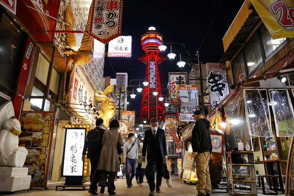 d5558817-1 ▲▼新冠肺炎,日本大阪。(圖/路透)
