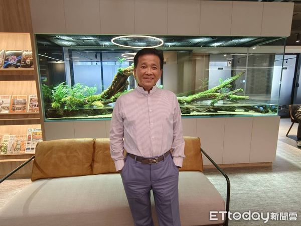 d8345719-2 ▲台驊控股創辦人顏益財。(圖/記者張佩芬攝)