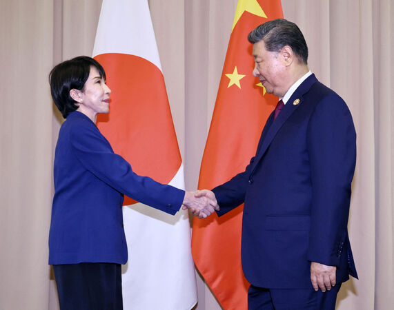 ▲▼習近平,高市早苗。（圖／路透）