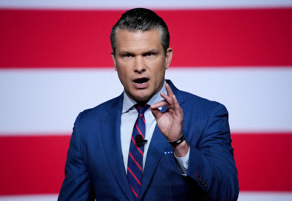 d8473416-1 ▲▼美國國防部長赫格塞斯(Pete Hegseth)。(圖/路透)
