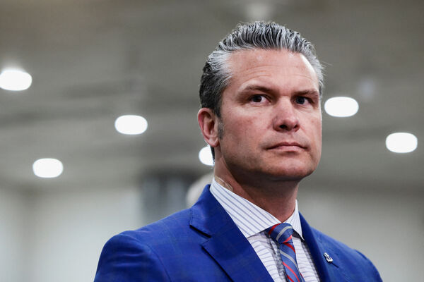 d8604295-1 ▲▼美國戰爭部長赫格塞斯(Pete Hegseth)。(圖/路透)