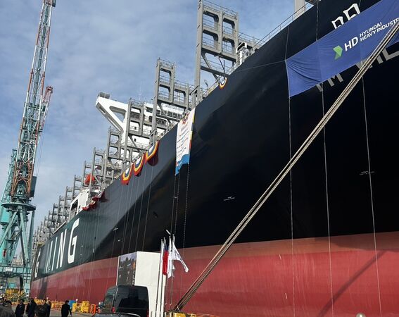 ▲陽明的LNG雙料船將全程使用LNG。（圖／業者提供）