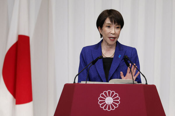 ▲▼ 日本首相高市早苗。（圖／路透）