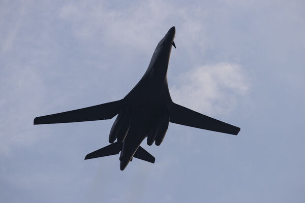 d8648784-1 ▲▼ 美國B-1槍騎兵轟炸機。(示意圖/達志影像/美聯社)