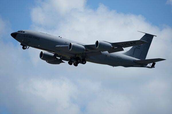 d8656859-2 ▲▼ 美軍KC-135「同溫層加油機」(Stratotanker)。(圖/達志影像/美聯社)