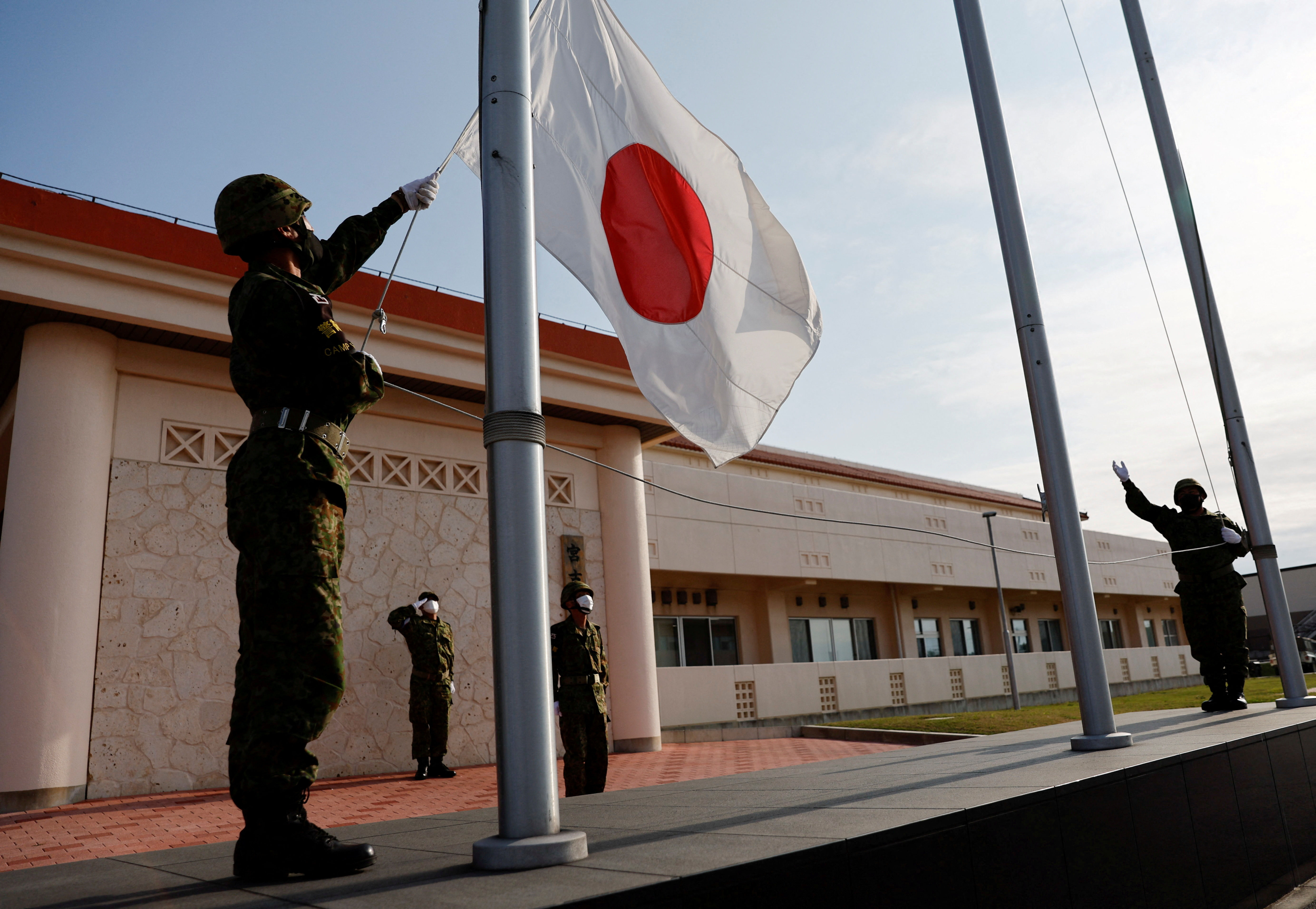 6494610-2 ▲▼日本自衛隊。(圖/路透)