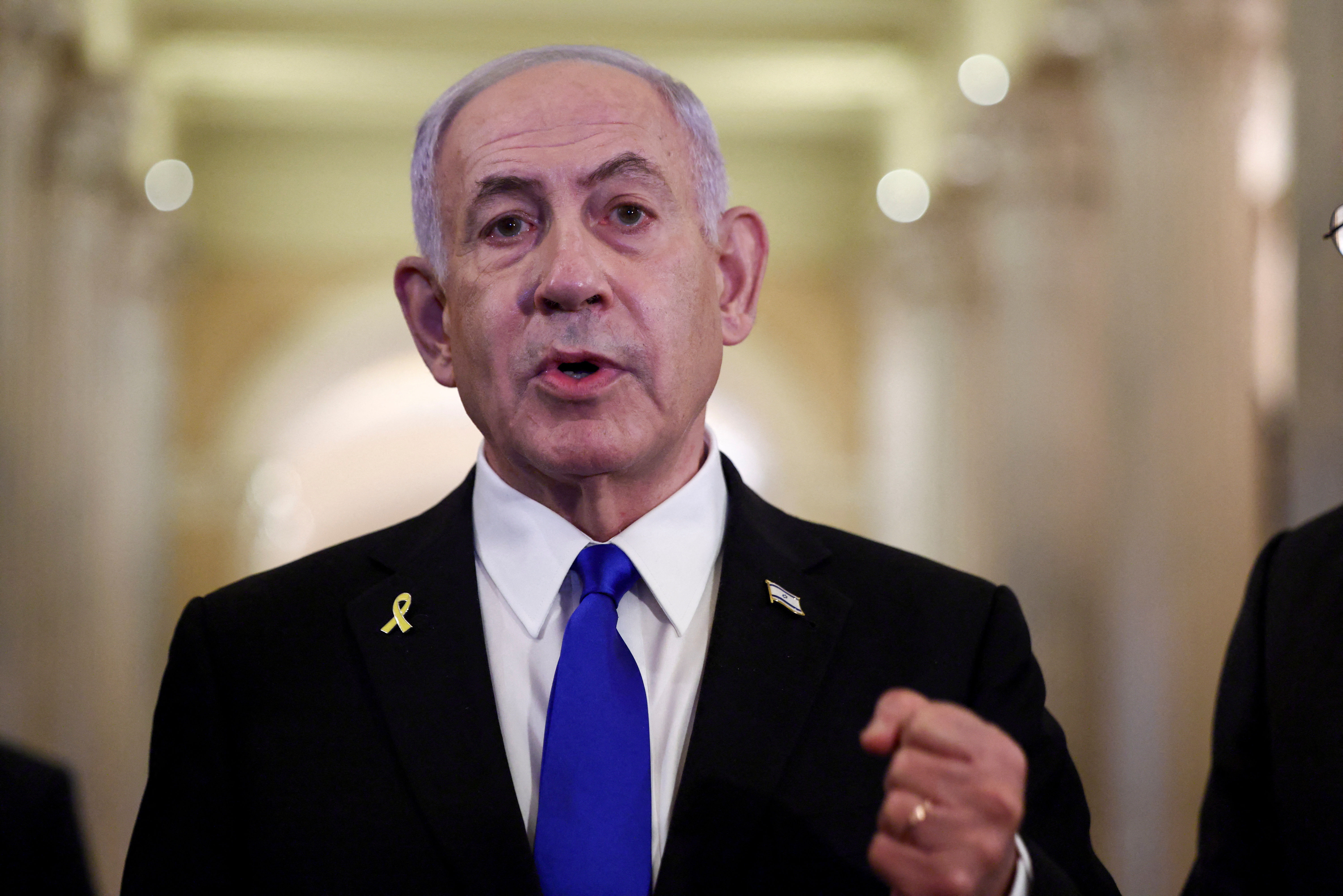 8317858-1 ▲▼以色列總理納坦雅胡(Benjamin Netanyahu) 。(圖/路透)