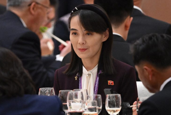 ▲▼金與正。（圖／朝中社）