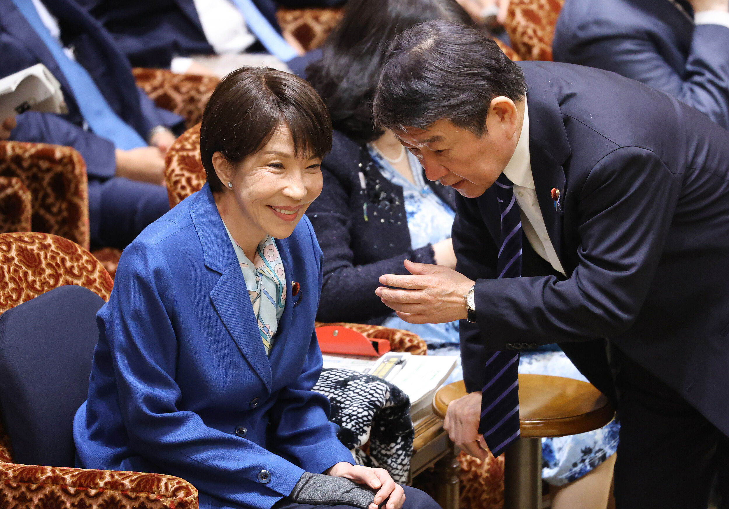 8669246 ▲▼日本首相高市早苗與日本外務大臣茂木敏充。(圖/VCG)