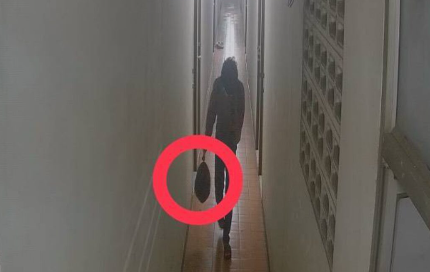 8673417-1 ▲▼手提頭顱畫面曝!寮國男分屍殘殺女友 「8袋人肉塊」沿路丟。(圖/Facebook/THAI PRESS)
