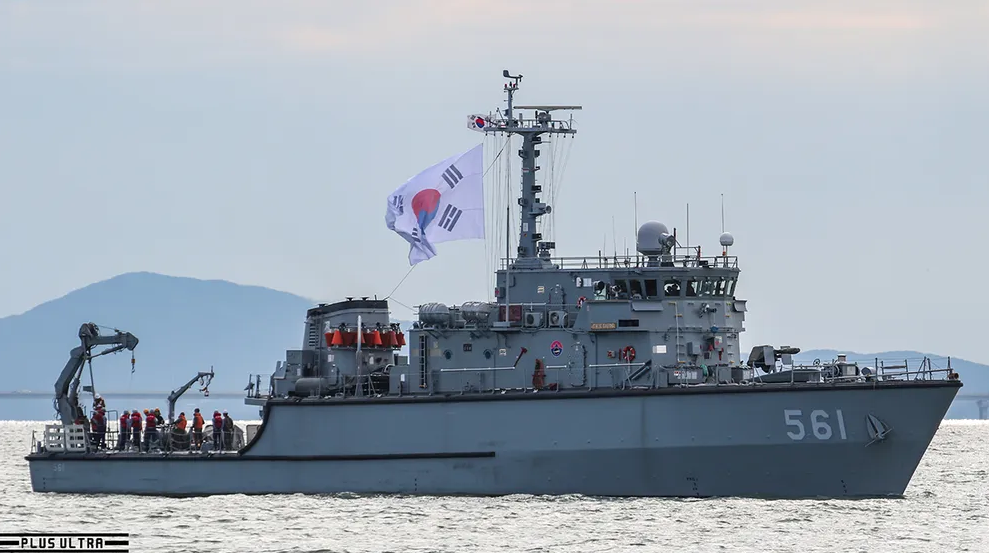 ▲▼南韓海軍江景級掃雷艦。（圖／翻攝自위키나무）
