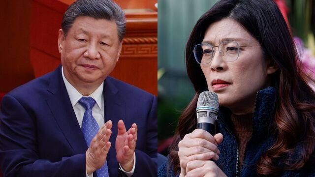 8680001-1 ▲▼中國國家主席習近平、中國國民黨主席鄭麗文。(圖/路透)