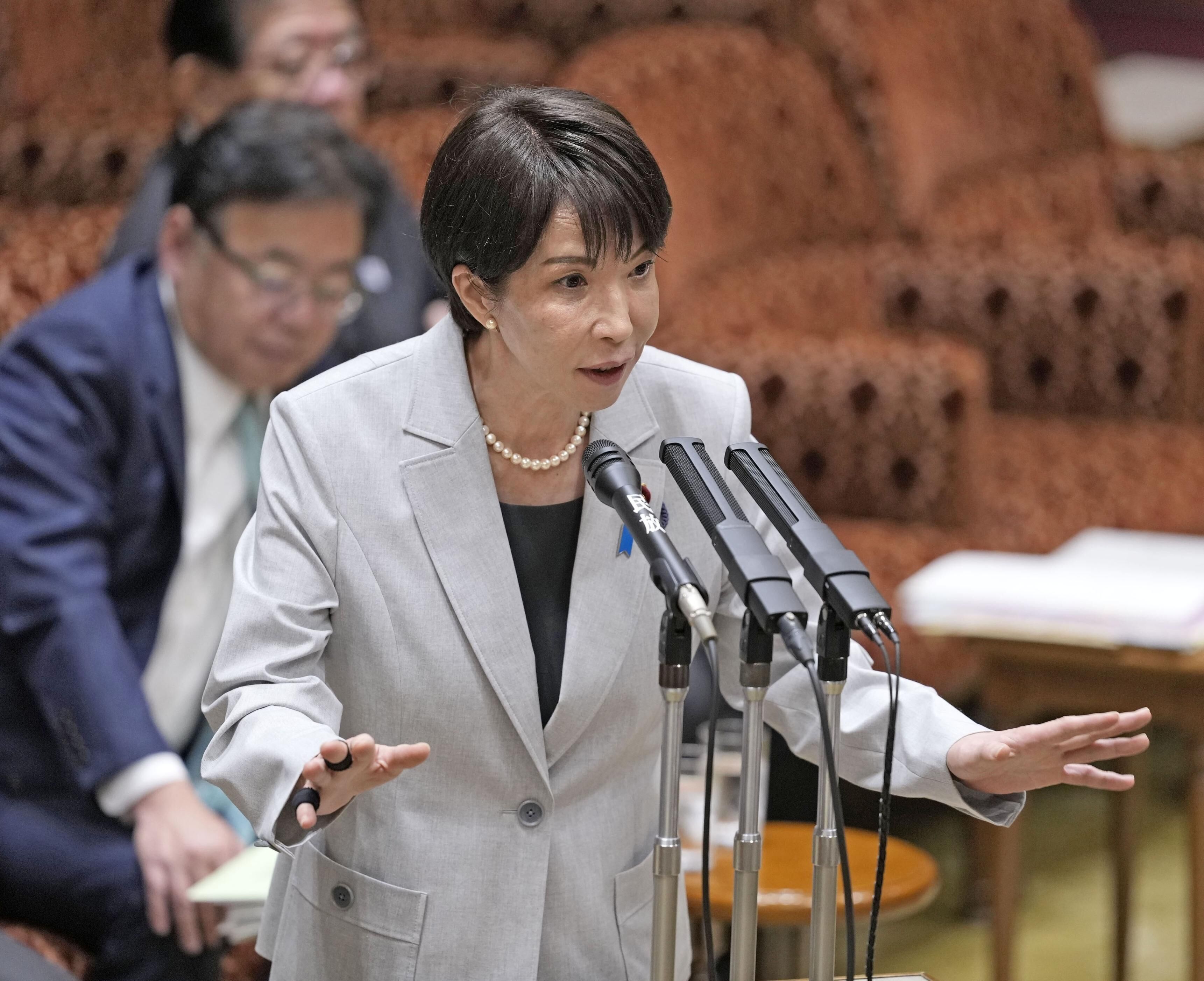 ▲▼日本首相高市早苗7日出席參議院預算委員會。（圖／達志影像）