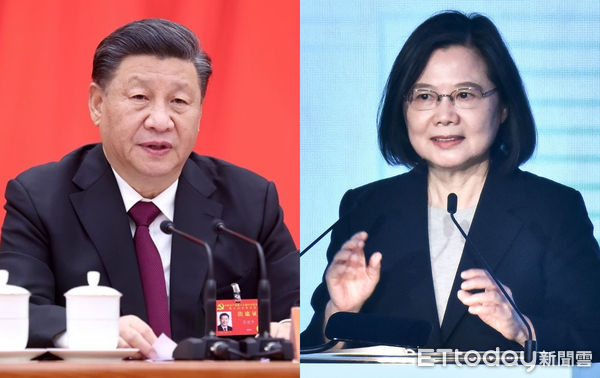 ▲▼習近平、蔡英文。（合併圖／新華社、記者李毓康攝）