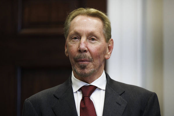 d8164927-1 ▲▼甲骨文(Oracle)共同創辦人暨董事長艾利森(Larry Ellison)。(圖/路透)