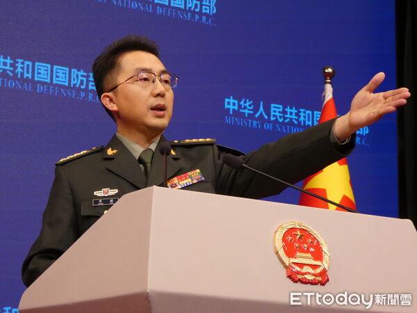 d8603329 ▲▼大陸國防部發言人蔣斌。20260129(圖/記者陳冠宇攝)