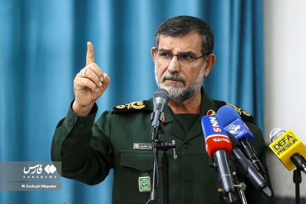 ▲▼伊朗伊斯蘭革命衛隊海軍司令坦西里（Alireza Tangsiri）。（圖／翻攝自X）