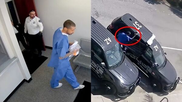 d8683588-1 ▲▼警車上驚見腐屍!他被捕獲釋3天「離奇陳屍後座」 飄惡臭才發現。(圖/翻攝阿蘇薩警察局)