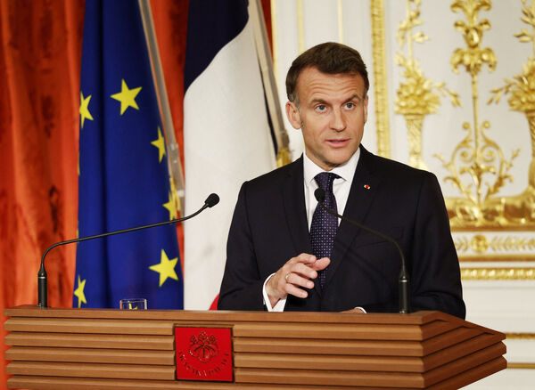▲▼法國總統馬克宏（Emmanuel Macron）。（圖／路透）