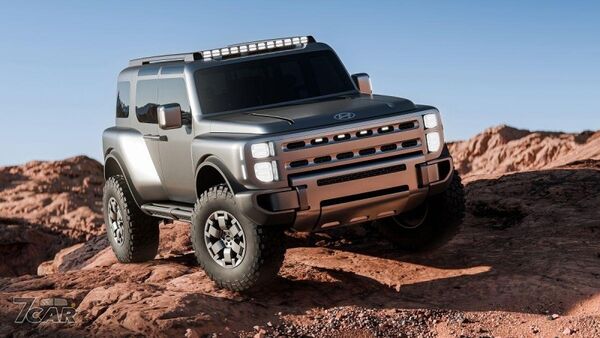 d8688562-1 預告 2030 年美製非承載式車身結構皮卡 Hyundai 首發 Boulder Concept