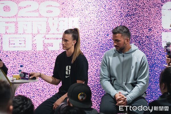 ▲WNBA紐約自由人明星神射後衛「Sabrina」約內斯庫（Sabrina Ionescu）。（圖／記者杜奕君攝）