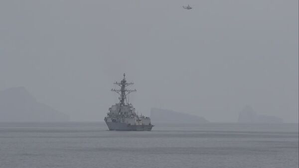 d8698883-1 ▲▼美軍開始在荷莫茲海峽執行掃雷任務。(圖/美軍中央司令部)