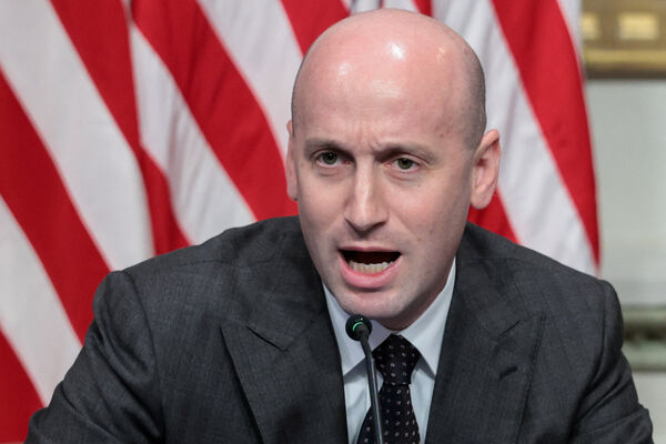 d8703307-1 ▲▼ 美國白宮副幕僚長兼國土安全顧問米勒(Stephen Miller)。(圖/路透)